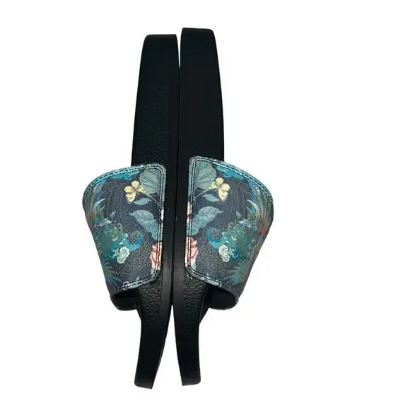 Johnny Was Dreamer Poolslide Slides Sandals Slip On Women 8 - Picture 6 of 7